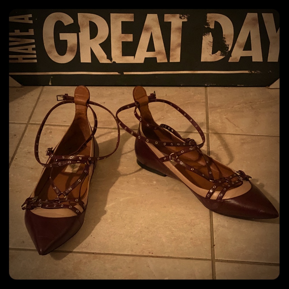 Valentino ‘Love Latch’ Balle Flats